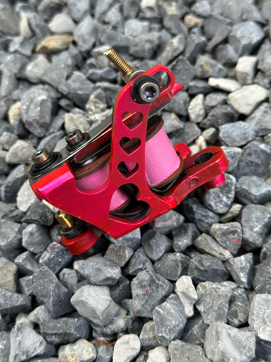 Hot pink Hearts liner