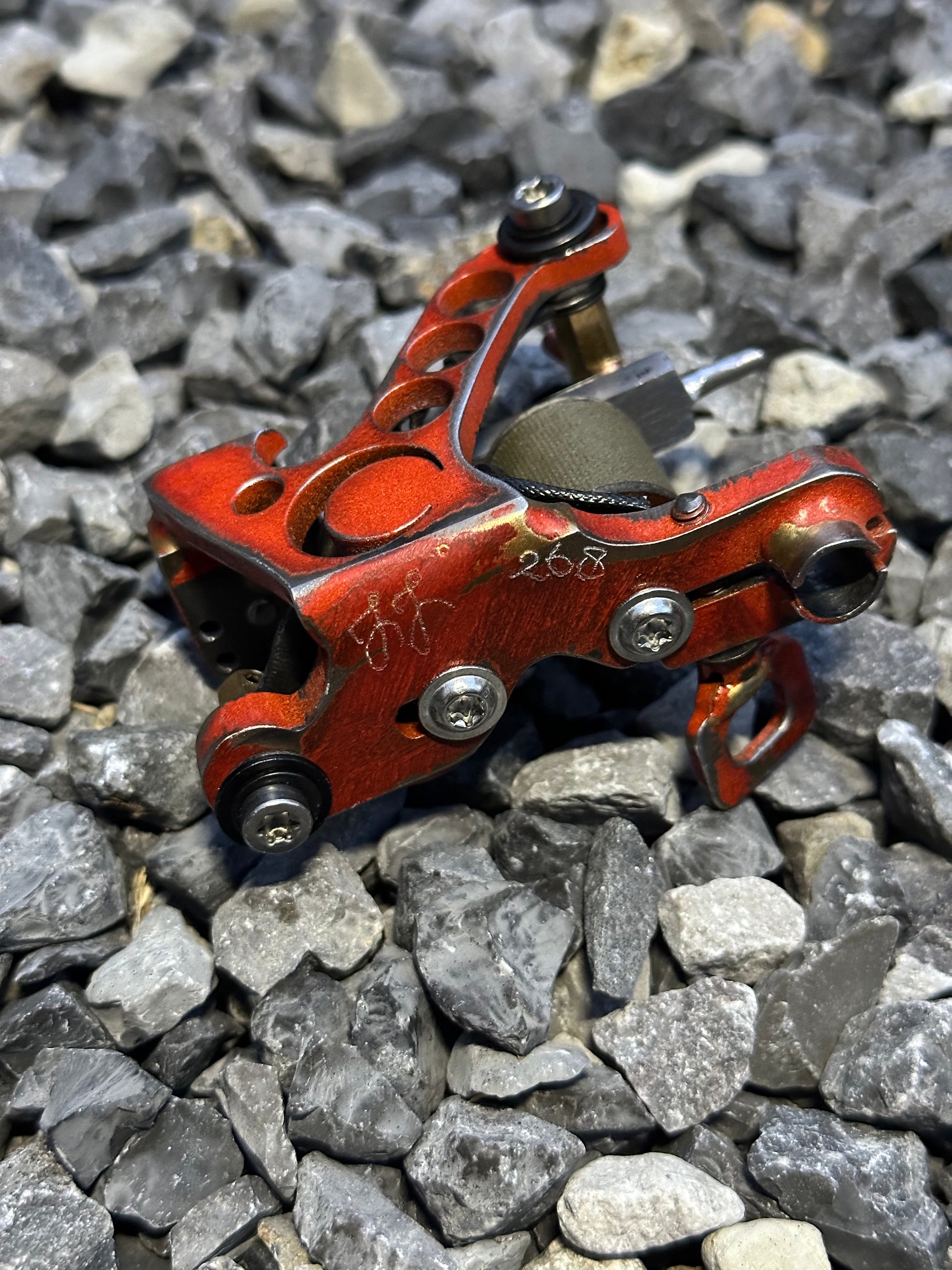Traditional Moon Liner handmade coil tattoo machine by Jerrrroen – photo 6